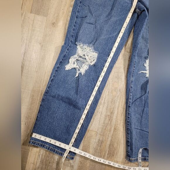 NWT wild fable 90s super high rise baggy 4/27 woman jean - Picture 7 of 7